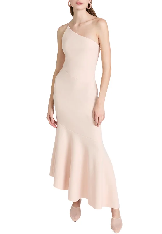 Blush Tori One Shoulder Gown